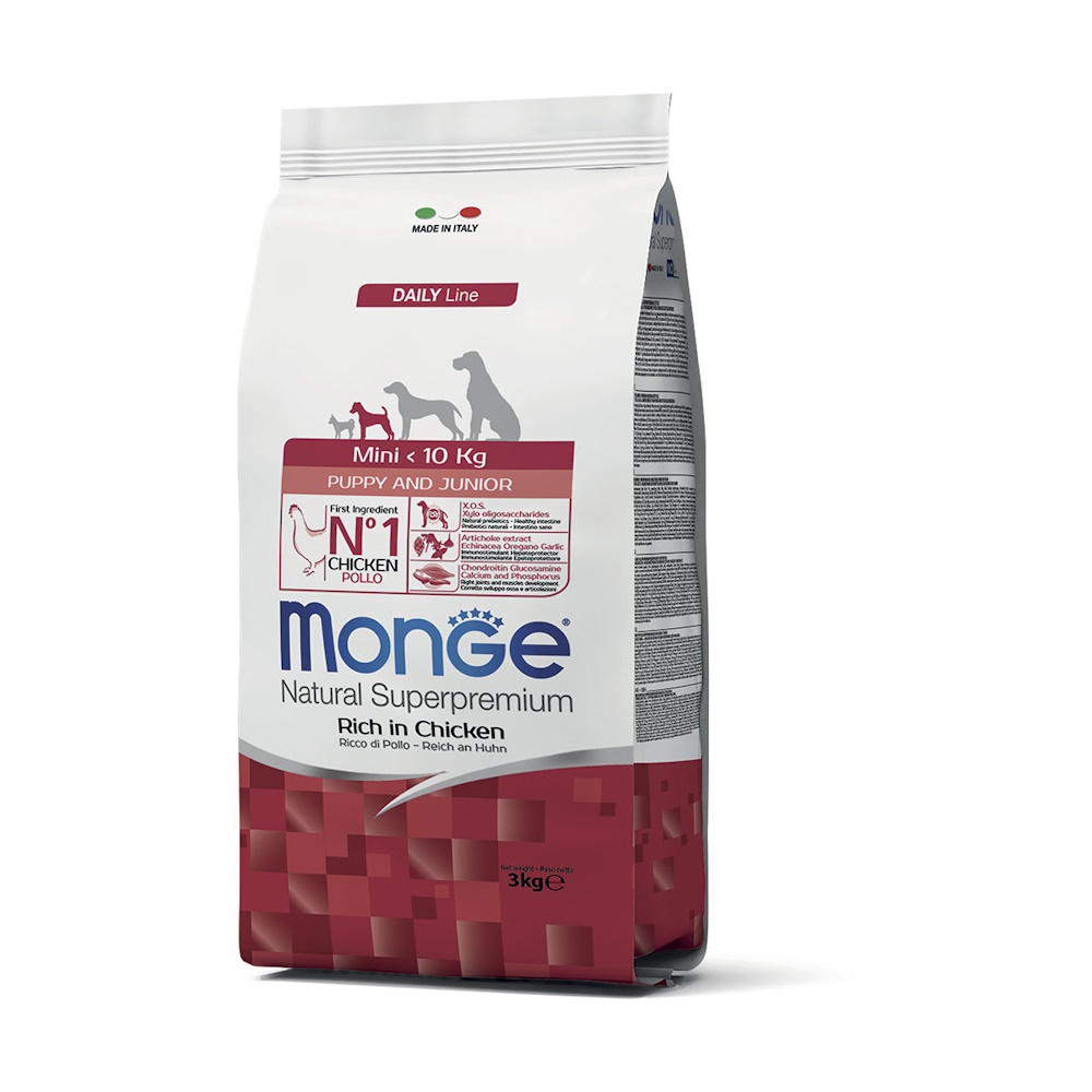 Monge Puppy Mini Crocchette per Cuccioli Gusto Pollo | Zeus Pet Shop