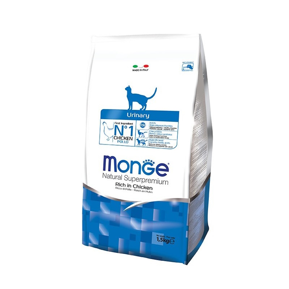 Monge Crocchette Urinary per Gatto Gusto Pollo | Zeus Pet Shop