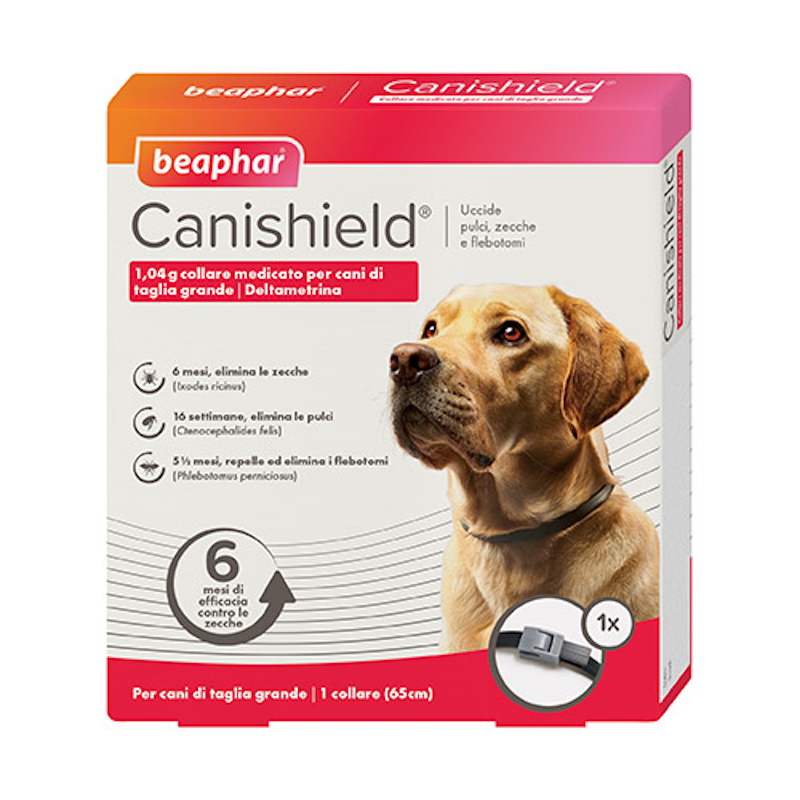 Beaphar Canishield Collare Antiparassitario per Cane | Zeus Pet Shop