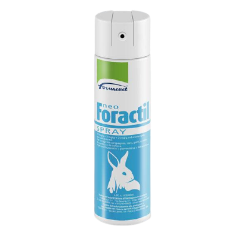 Formevet Neo Foractil Spray Antiparassitario per Conigli 250 ml | Zeus Pet Shop