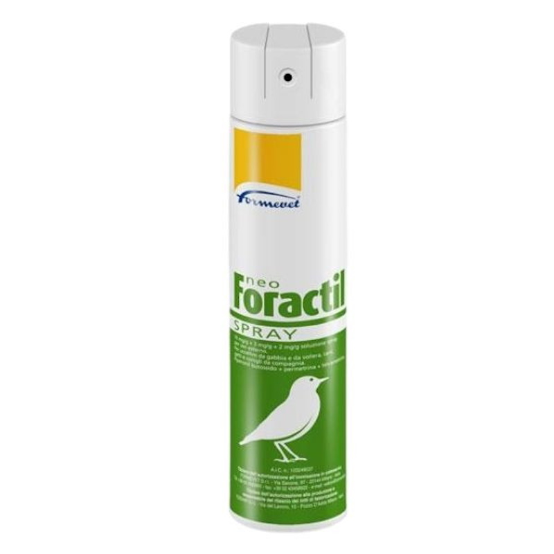 Formevet Neo Foractil Spray Antiparassitario per Volatili | Zeus Pet Shop