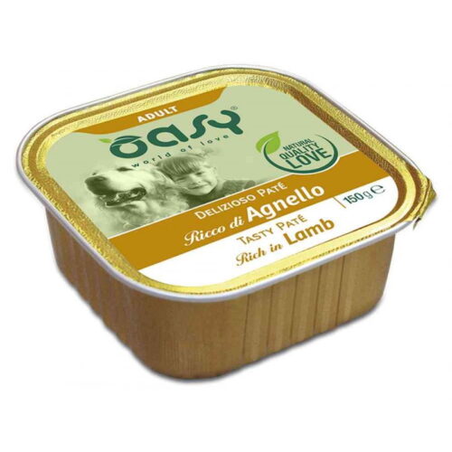 Oasy Dog Patè Cane Gusto Agnello 150 grammi | Zeus Pet Shop