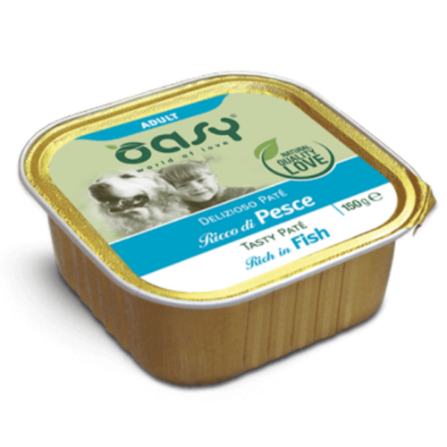 Oasy Dog Patè Cane Gusto Pesce 150 grammi | Zeus Pet Shop
