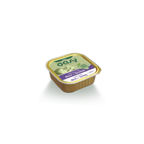 Oasy Delizioso Patè per Gatti Gusto Tacchino 100 gr | Zeus Pet Shop