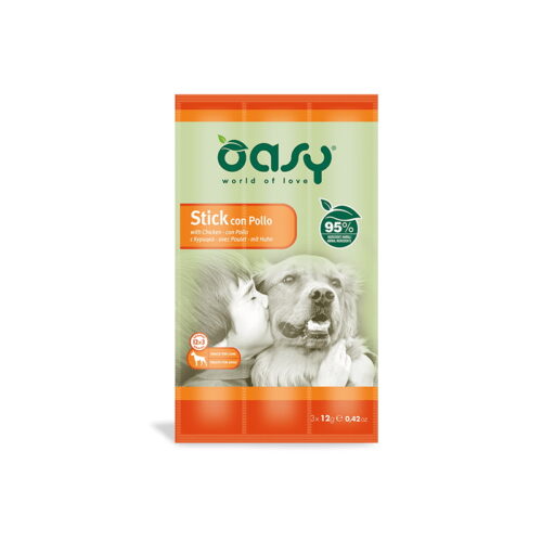 Oasy Stick per Cane Gusto Pollo (3x12gr) | Zeus Pet Shop