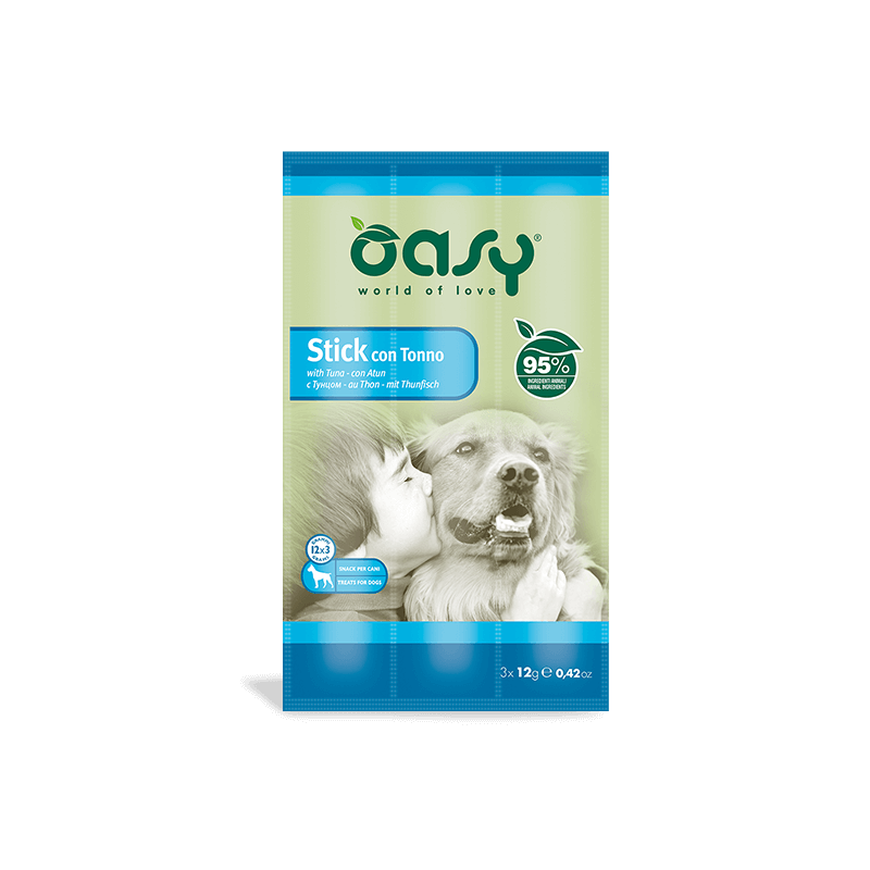 Oasy Stick per Cane Gusto Tonno (3x12gr) | Zeus Pet Shop