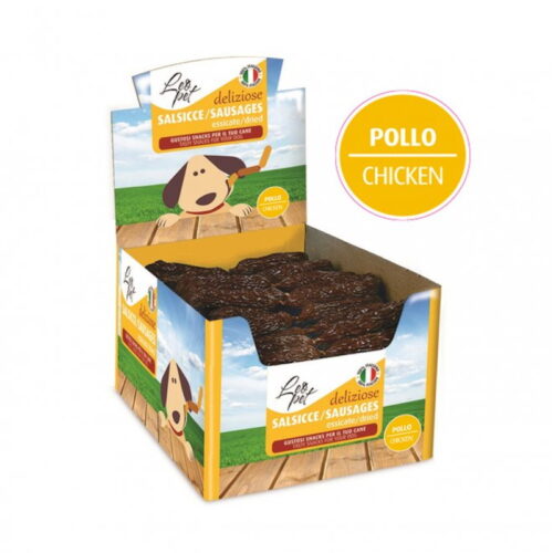 Leopet Box Snack Salsicce Essiccate per Cane | Zeus Pet Shop