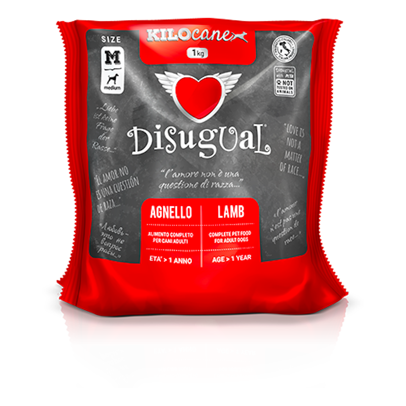 Disugual Crocchette per Cane Adulto Gusto Agnello Medium | Zeus Pet Shop