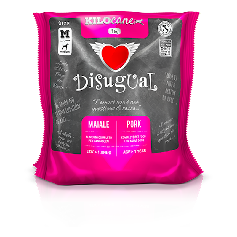 Disugual Crocchette per Cane Adulto Gusto Maiale Medium | Zeus Pet Shop