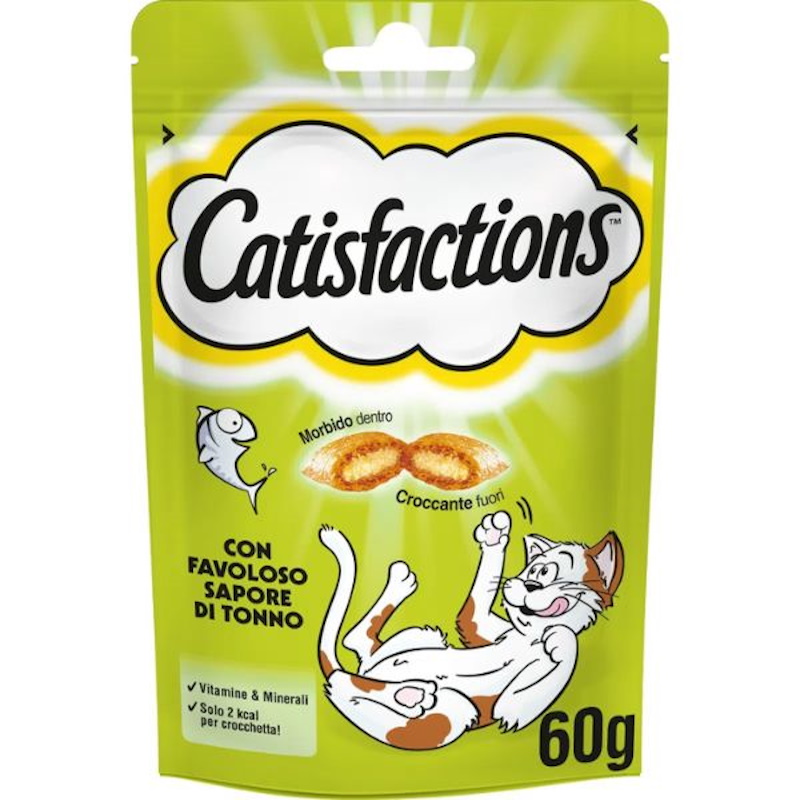 Catisfactions Snack per Gatto Gusto Tonno | Zeus Pet Shop