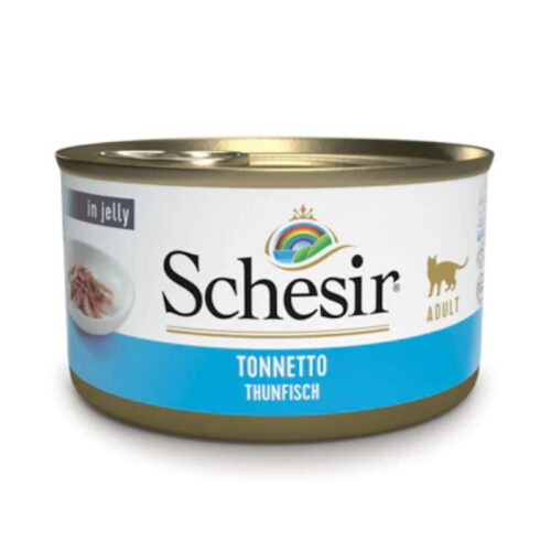 Schesir Cat Adult Filetti in Jelly Gusto Tonnetto 85 gr | Zeus Pet Shop