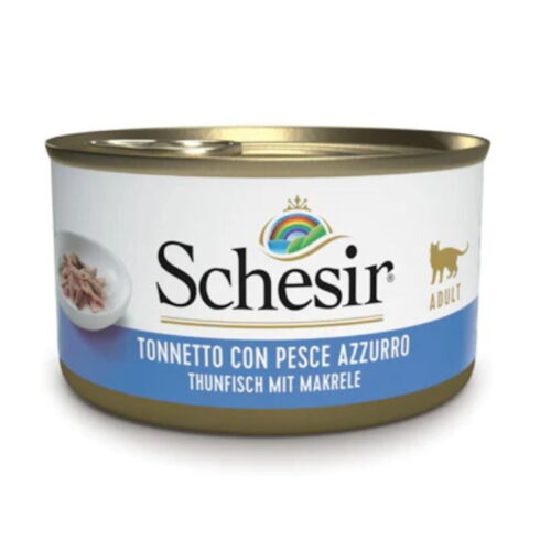 Schesir Cat Adult Filetti in Jelly Gusto Tonnetto con Pesce Azzurro 85 gr | Zeus Pet Shop