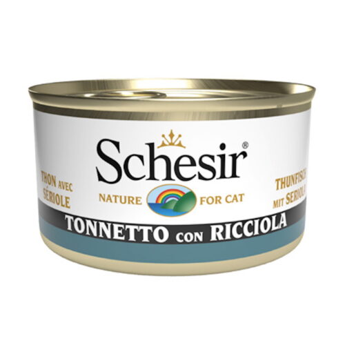Schesir Cat Adult Filetti in Jelly Gusto Tonnetto con Ricciola 85 gr | Zeus Pet Shop