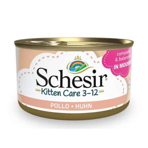 Schesir Kitten Mousse per Gattino Gusto Pollo 85 gr | Zeus Pet Shop