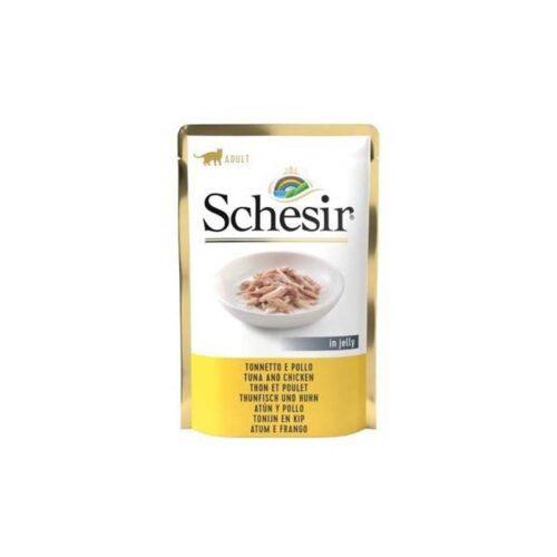 Schesir Cat Adult Tonnetto e Pollo in Jelly 85 gr | Zeus Pet Shop