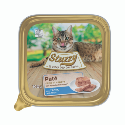 Stuzzy Cat Patè per Gatto Adulto Gusto Trota 100 gr | Zeus Pet Shop