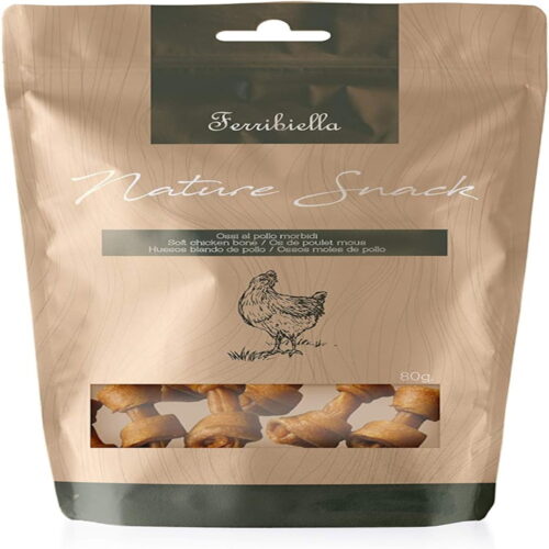 Ferribiella Nature Snack Cane Ossi di Pollo Morbidi 80 gr | Zeus Pet Shop