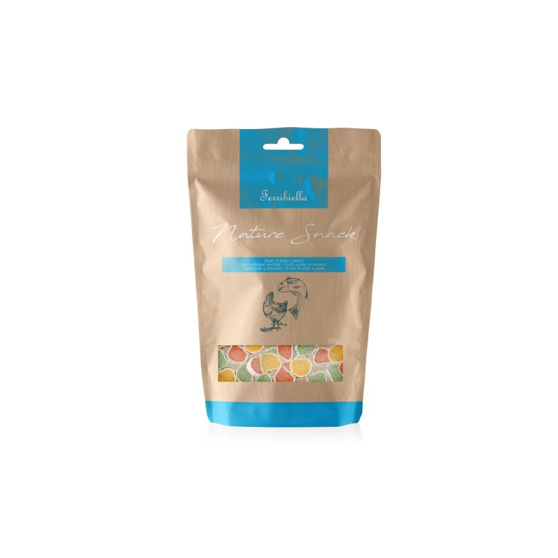 Ferribiella Nature Snack Cane Sushi Pollo e Merluzzo 80 gr | Zeus Pet Shop