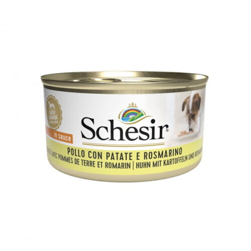 Schesir Filletti Pollo Patate e Rosmarino in Salsa 85 gr | Zeus Pet Shop