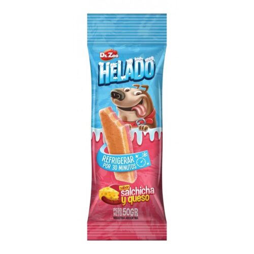 Dr. Zoo Helado Gelato per Cane Gusto Salsiccia e Formaggio 50 gr | Zeus Pet Shop