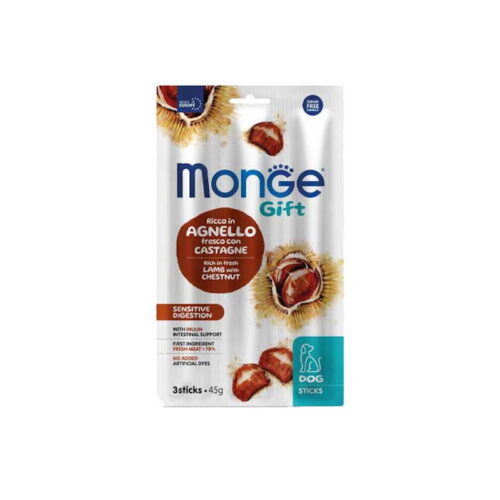 Monge Gift Snack Stick Cane Mobility Support Trota e Curcuma 45 gr | Zeus Pet Shop