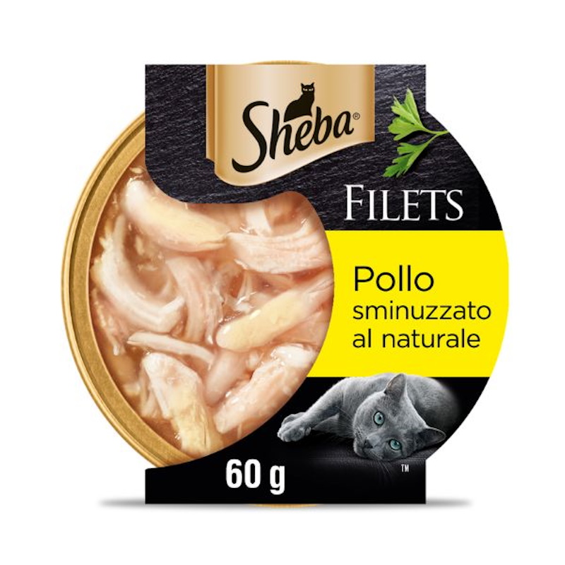 Sheba Filets in Salsa Umido per Gatto Gusto Pollo 60 gr | Zeus Pet Shop