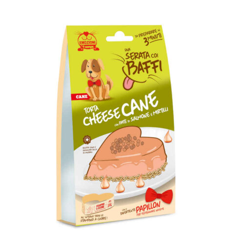 Kit Torta per Cane Cheese Cane con Patè di Salmone e Mirtilli | Zeus Pet Shop