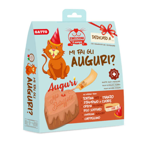 Kit Torta per Gatto Tortina Patè con Manzo | Zeus Pet Shop