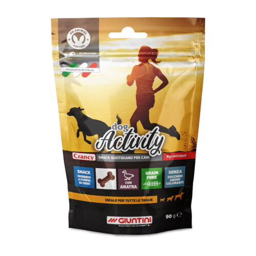 Giuntini Snack per Cani di tutte le Taglie Dog Activity Anatra 90 gr | Zeus Pet Shop