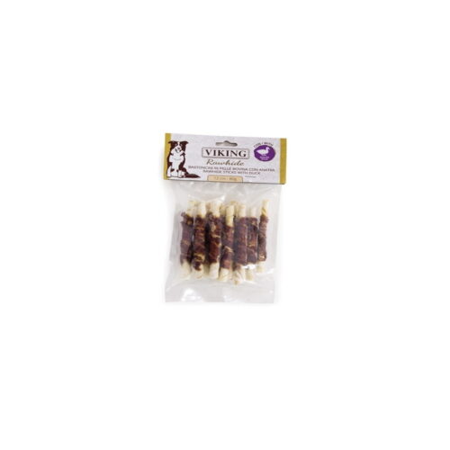 Leo Pet Viking Snack Cane Bastoncini in Pelle Bovina con Anatra | Zeus Pet Shop