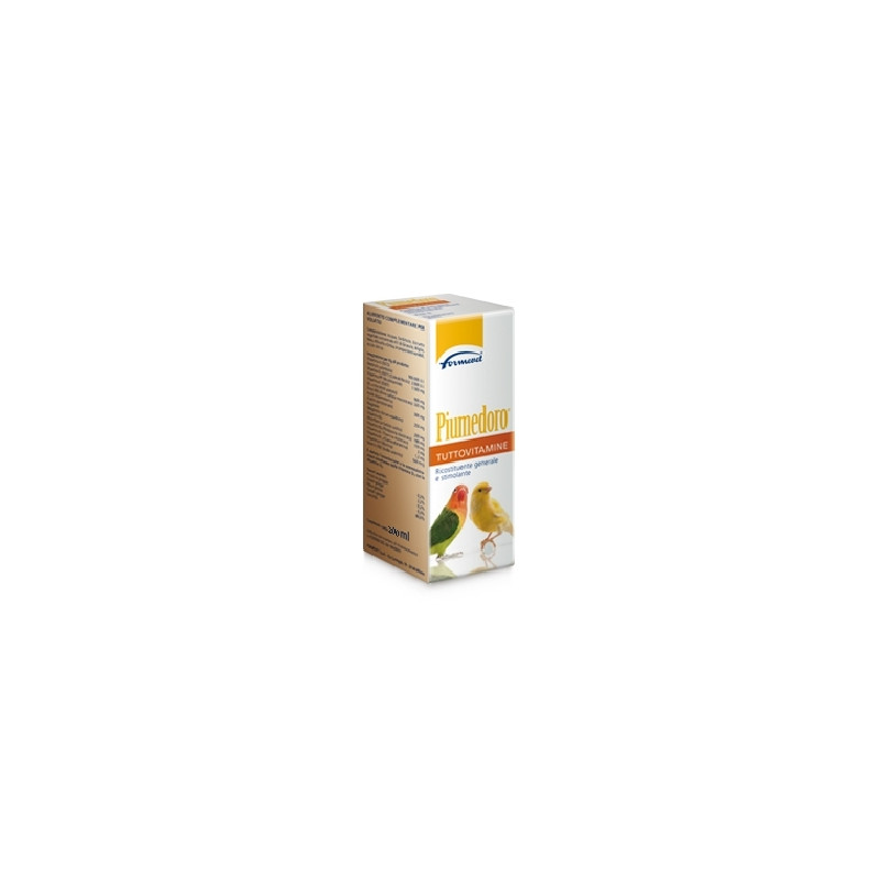 Formevet Piumedoro Tuttovitamine Multivitaminico per Uccelli 25 ml | Zeus Pet Shop