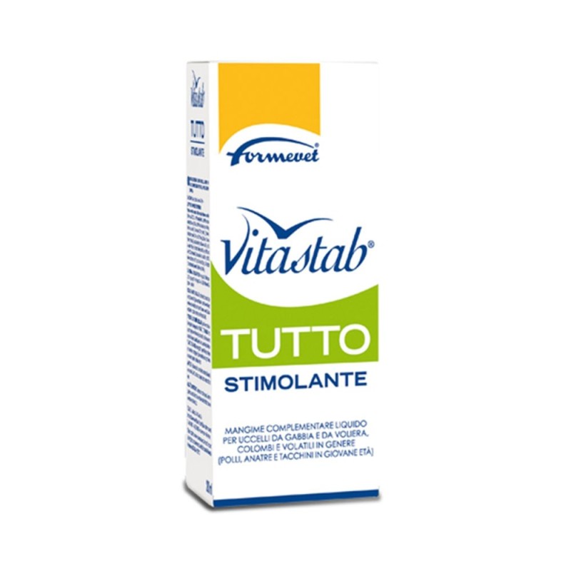 Formevet Vitastab Tutto Stimolante Mangime Complementare per Uccelli 100 ml | Zeus Pet Shop