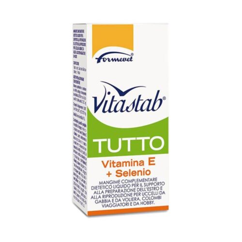 Formevet Vitastab Tutto Vitamina E e Selenio Mangime Complementare per Uccelli 100 ml | Zeus Pet Shop